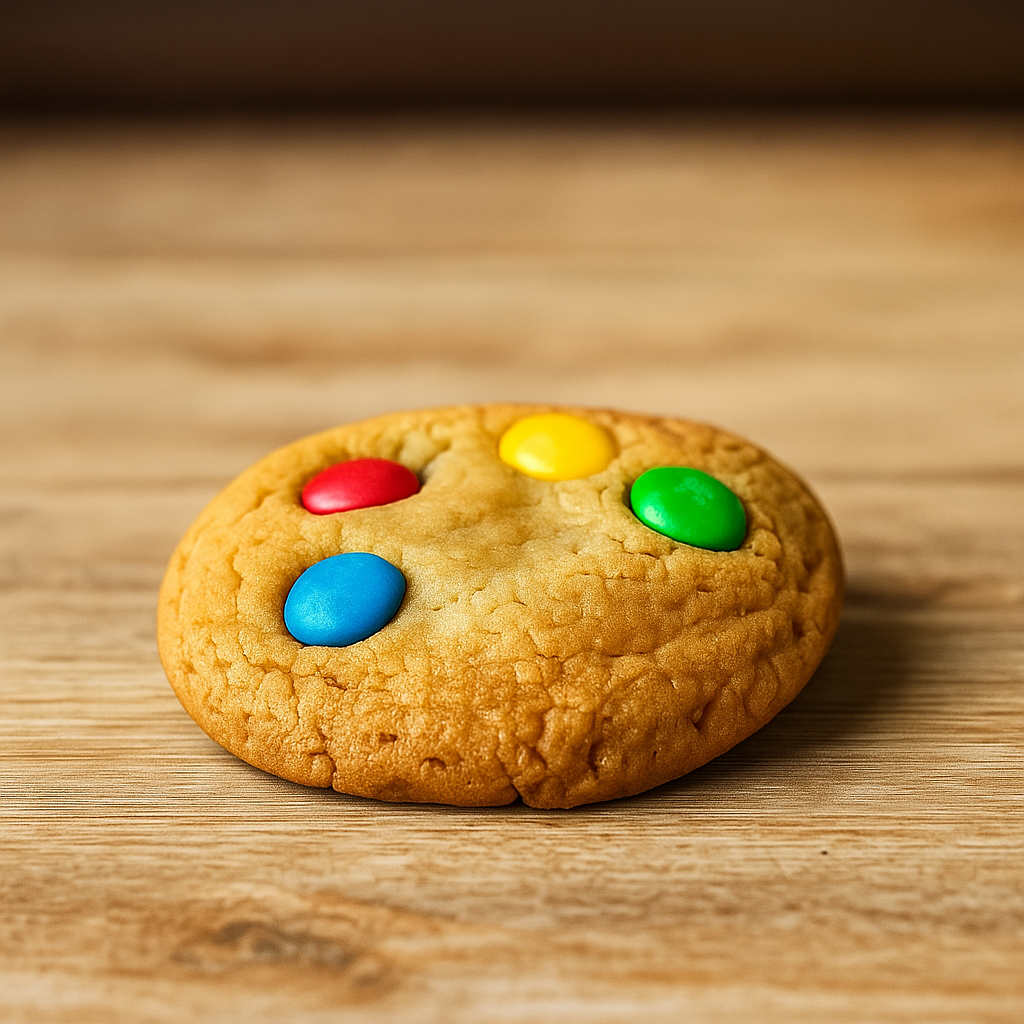 5 M&M koekjes